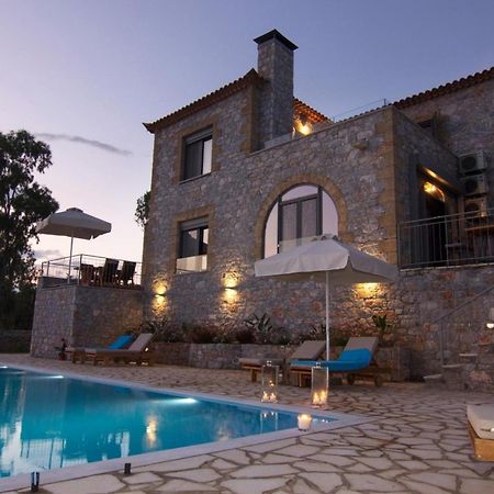 Elsa Villa By Elrin Villas Mani Neokhorion  Exteriér fotografie
